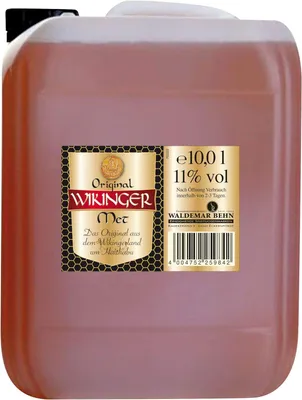 Immagine prodotto di Idromele originale vichingo L'originale della terra vichinga Tanica da 10 litri