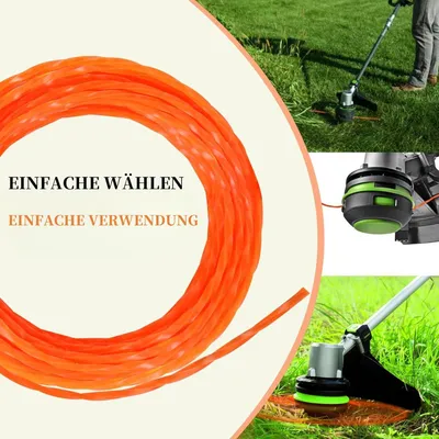 Produktbild von Universelles Trimmerdraht Nylon 24 mm x 56 m für Freischneider - 12 Stück