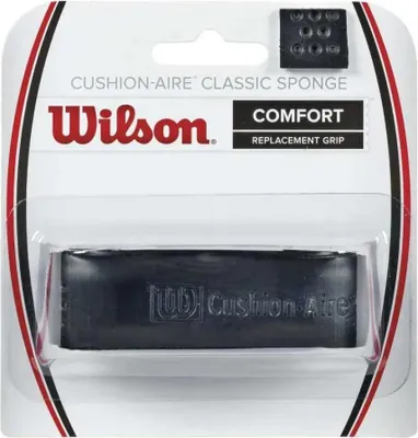 Produktbild von Wilson Sporting Goods Co. WRZ4205BK, Overgrip, Tennis, Schwarz, Einfarbig, 30 mm, 1200 mm