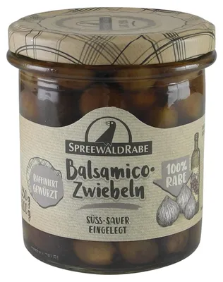 Produktbild von Premium Balsamico-Zwiebeln von Spreewald-Rabe (330 g)