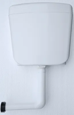 Produktbild von Aufputz Spülkasten AP Spülkasten Aufputzspülkasten für Stand-WC Toilette weiss Bad Wasserspülkasten Start/Stop Toilettenspülung