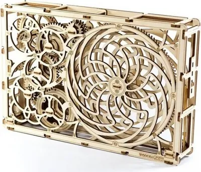Obrázok produktu pre Kinetický obraz WOODEN CITY, 85 komponentov