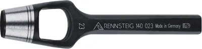 Produktbild von Rennsteig Henkellocheisen Ø 23 mm Locheisen Lochstanzer Stanzer 1400230