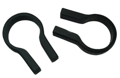 Produktbild von KLICKfix Schelle für Lenkeradapter, Ausführung:schwarz (22-26 mm)