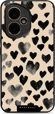 Produktbild von Handyhülle für Honor 400 5G, Mobiwear Glossy Case, Beige Liebe