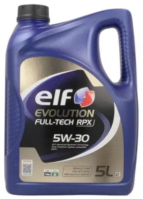 Produktbild von ELF Evolution Full-Tech RPX für 5W-30 5 Liter Motoröl Motorenöl 229.31 229.51 229.52 PSA B71 2290 9.55535-S1 RN17 RN0700 RN0710 Öl
