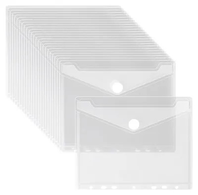 Immagine prodotto di Set di 50 raccoglitori trasparenti formato A5