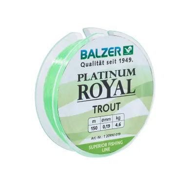Produktbild von Balzer Angelschnur Patinium Royal Trout (chartreuse)
