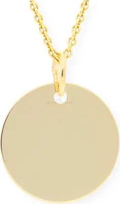 Produktbild von JuwelmaLux Anhänger 333 Gold Gravurplatte JL16-02-0003