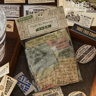 Produktbild von Stickerbuch Scrapbooking Set – DIY Journal mit Stickern & Zubehör
