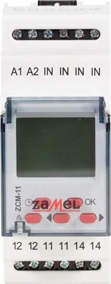 Image de Minuteur 1-can. hebdomadaire 230V AC, ZCM-11, exta Zamel