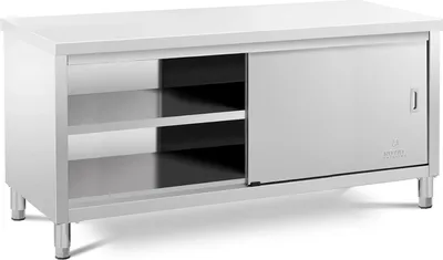 Obrázek produktu pro Expondo Royal Catering Nerezová pracovní skříň – ECO – 180 x 70 cm – 500 kg –