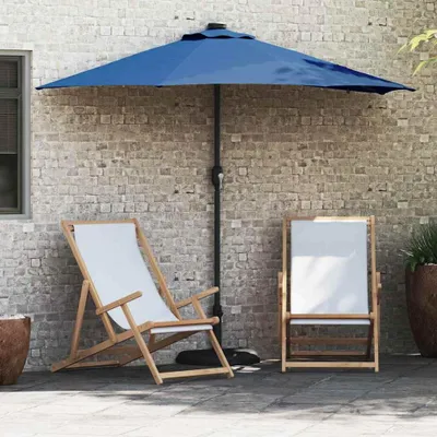 Obrázok produktu pre Maison Exclusive – záhradný slnečník, rozmer 294 x 150 x 223 cm, materiál: polyester a oceľ