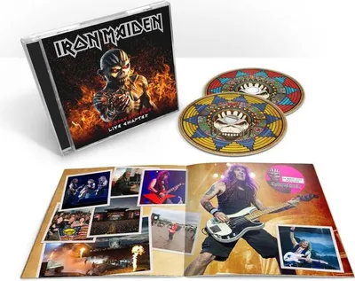 Obrázok produktu pre Warner Music Iron Maiden - The Book of Souls. Live Chapter, 2CD, Heavy metal, CD, Iron Maiden, Fyzické médiá, Dospelý, 2 disky