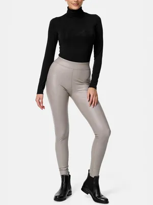 Produktbild von NUR DIE Damen Body Highneck Micromodal - Light & Warm - schwarz - Größe S