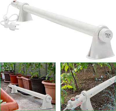 Obrázok produktu pre Jopassy elektrický ohrievač skleníkov tyčový ohrievač pre skleníky mráz monitor 135 Watt 100 cm IP44
