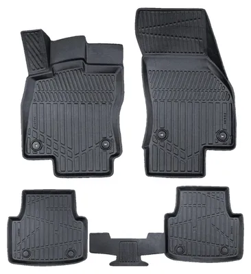 Immagine prodotto di 3D Tappeti Tappetini Auto In Gomma Su Misura Per Skoda Superb 2 2008-2014