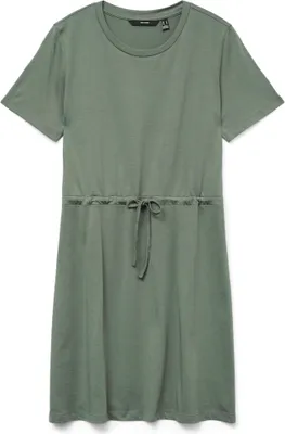 Produktbild von VERO MODA Legeres T-Shirt-Kleid mit Taillenband Größe: S