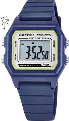 Produktbild von Digitaluhr Calypso Armbanduhr Uni blau K5805/3
