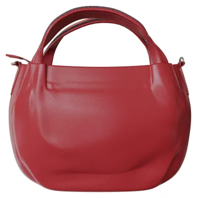 Produktbild von Vintage Damen Tasche Weiches Veganes-Leder Groß Handtasche 30610 Red