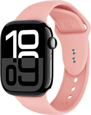 Produktbild von Crong, Silikonarmband für Apple Watch 38 / 40 / 41 / 42 mm, Rosa