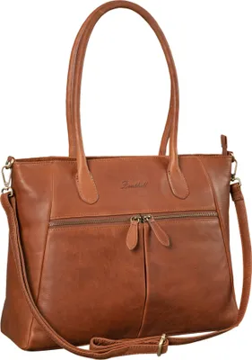 Produktbild von Benthill Damen Handtasche Leder - Hochwertige Ledertasche - Große Klassische Damentasche / Shopper - Elegante Umhängetasche - Schultertasche