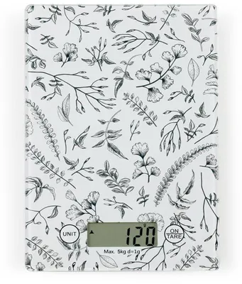 Image de Balance de cuisine électronique LIVOO DOM451FL - Plateau en verre - 5 kg - Tare