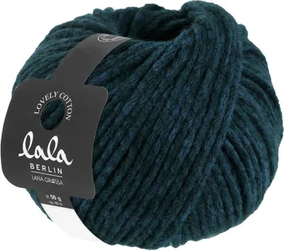 Produktbild von Lana Grossa - Lala Berlin Lovely Baumwolle 0039 dunkelpetrol