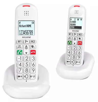 Produktbild von Schnurloses telefon duo dect weiß Alcatel XL685DUOBLANC