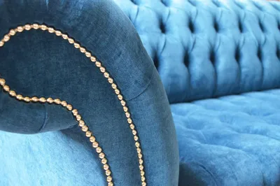 Produktbild von Chesterfield Design Luxus Polster Sofa Couch Sitz Garnitur Leder Textil Neu #180