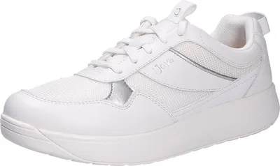 Produktbild von Joya Sneaker Alegra White JY104A, Premium-Glattleder u. atmungsaktives Mesh, Senso-Sohle, Fußbett zum Wechseln 38 1/3