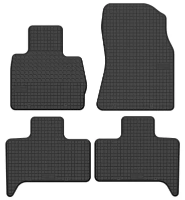 Productafbeelding van Rubberen automatten voor BMW X5 E53 1999-2006 (SUV) – 4-delig, zwart, op maat – Wielganizator SolidTread