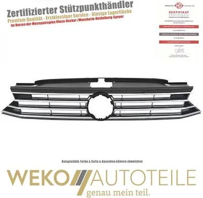 Produktbild von Kühlergitter DIEDERICHS 2249040 für VW