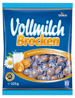Zdjęcie produktu dla STORCK 232219 STORCK Vollmilch Brocken Bonbons 325,0 g