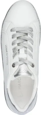 Produktbild von MARCO TOZZI Damen Sneaker mit Plateau Sohle und Metallic Effekt 2-23705-41, Größe:37 EU, Farbe:Silber