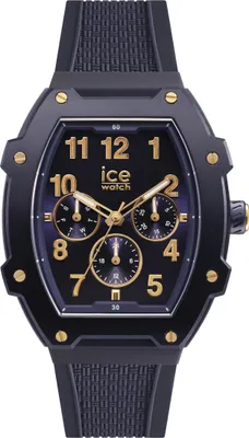 A studio shot of a men's watch.