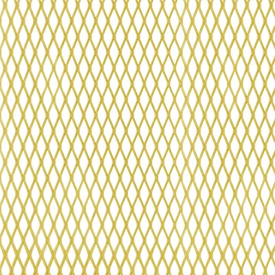 Produktbild von Alberts Streckmetallblech  Aluminium goldfarbig eloxiert .250 x 500 x 1,6 mm