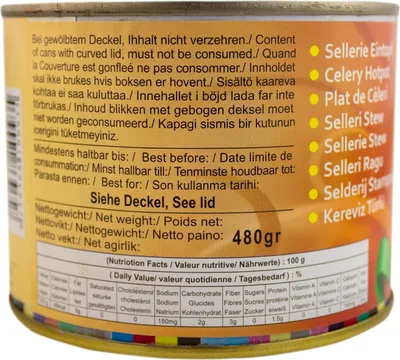 Produktbild von Pamir - Gebratener Sellerie Eintopf 480gr