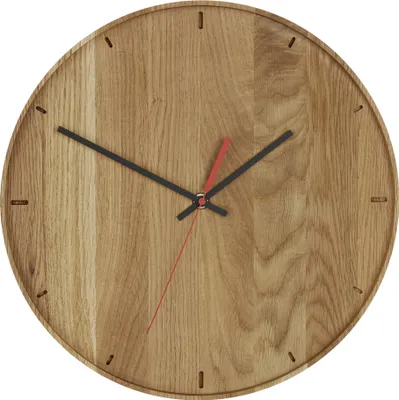 Produktbild von TFA 60.3070.01  Wanduhr Eiche massiv