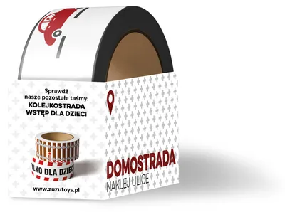 Obrázok produktu pre Zuzu Toys Domostrada: Naklejki Uliczne, Miasto
