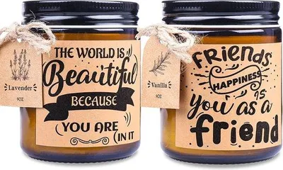 Produktbild von Duftkerzen Set – Aromatherapie Kerzen – Geschenkset