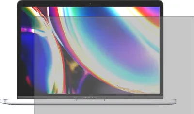 Produktbild von 2x Schutzfolie Apple MacBook Pro 13" 2020 Antireflex Displayschutzfolie Antibakteriell
