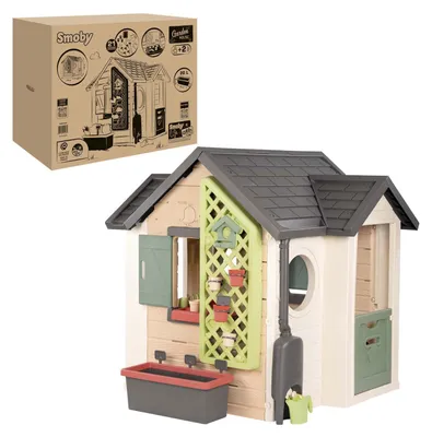 Zdjęcie produktu dla Smoby 810408, Domek dla dzieci wolnostojący, 2 lat(a), 1 drzw., Wielobarwny