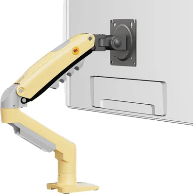 Productafbeelding van Ergonomische Monitorhouder voor 17 Inch tot 27 Inch Computerschermen - Gasveer Monitorarm met VESA 75/100 mm