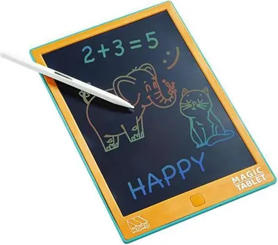 Produktbild von Molto Xl Led Whiteboard Mit 6 Vorlagen Und Stift Blau  Blau One Size