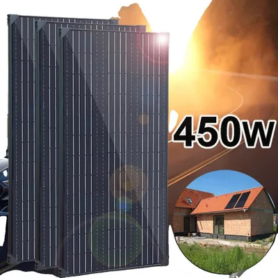 Immagine prodotto di Pannello solare, potenza massima 150W, alta efficienza 23%, 450w 3pcs 150w