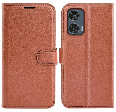 Produktbild von Motorola Edge 50 Fusion Hülle - Coverup Klapphülle - Braun