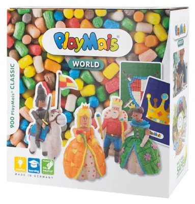 Produktbild von PlayMais Bastelset Classic Royals - über 1000 Stück kreatives Spielzeug