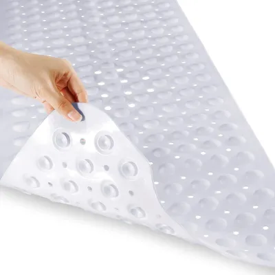 Immagine prodotto di Tappetino antiscivolo per doccia con ventose, 53 x 53 cm, colore blu navy