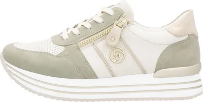 Image de Chaussures de sport pour femmes, lacets, couleur beige